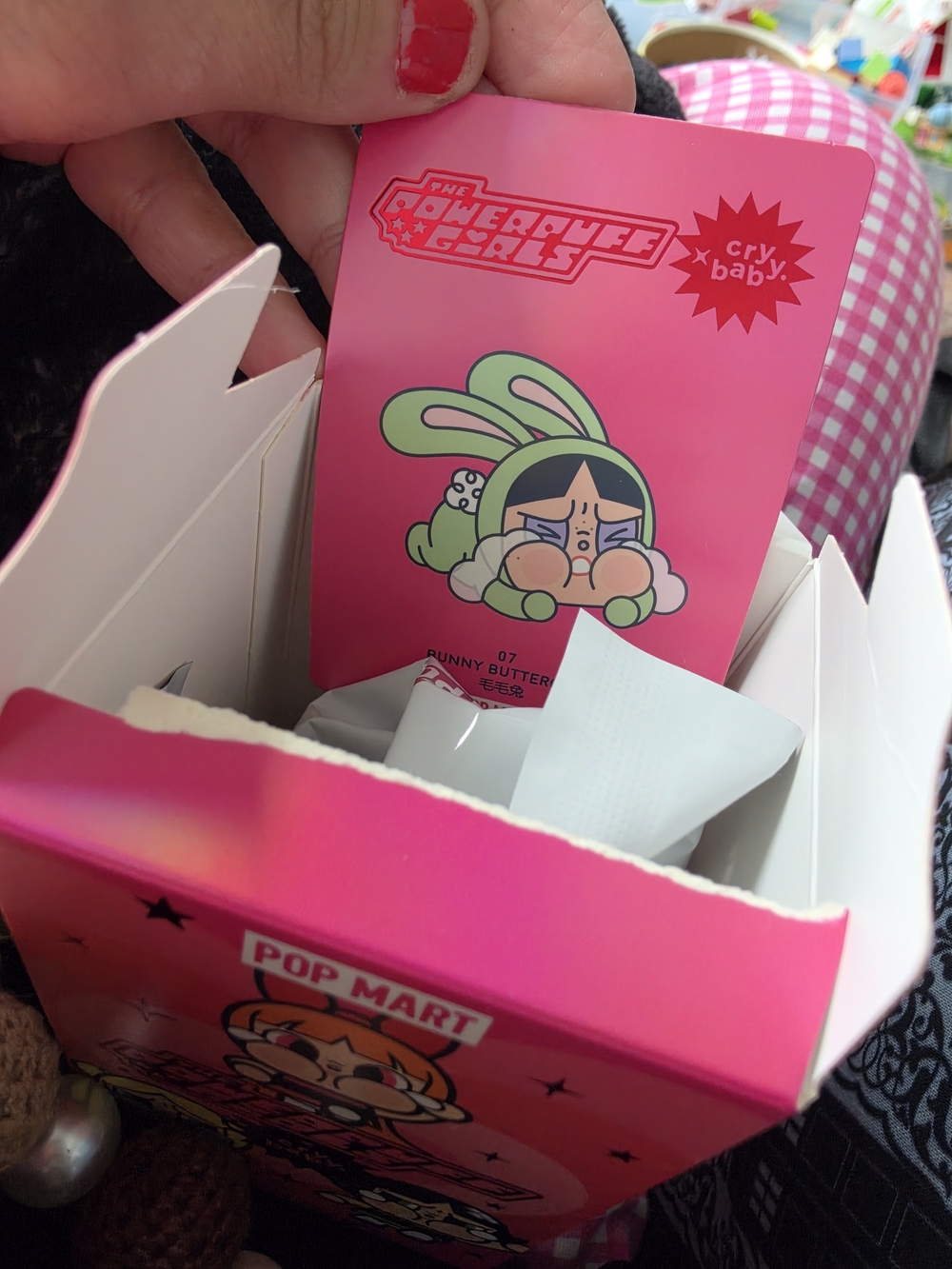Women Bath & Body - Pink The Powerpuff Girls Cry Baby Card